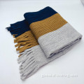 Customer Logo Knitted Scarf ODM Knitted scarf for Men Supplier